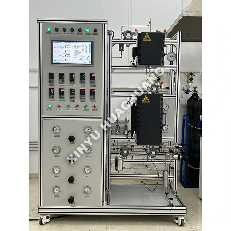 PLC Fluidized-Bed Evalueringsenhed