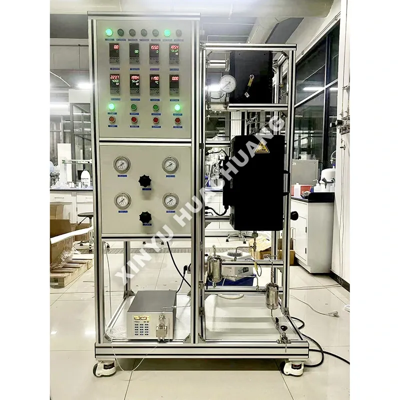 PLC Fluidized-Bed Evalueringsenhed